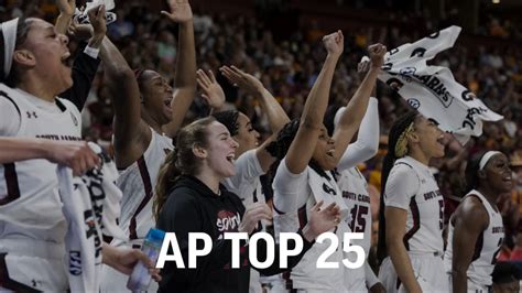 women top 25 ap poll